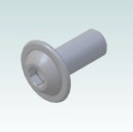 M6x14 Bolt ISO 7380-2 with Flange