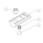 MayTec T-nut for E-slot (profile group 40) M8  (With M6 LOCK bolt)