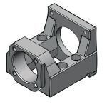 NEMA 23 Motor Bracket (MBA10-C) for FK10 NEMA 23 Motor Bracket (MBA10-C) for FK10