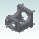 NEMA 34 Motor Bracket (MBA15-F) for FK15