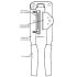 Ribbon Cable Crimp Tool