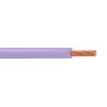 Single Conductor Wire Violet (Purple) 0,5mm², H05V2-K,90°C 