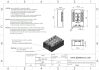 58665 solid state relay with led three phase ssr40a 2d dimensions