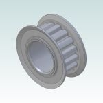 Toothed Gear XL037 16XL037 Bore=16mm Pulley